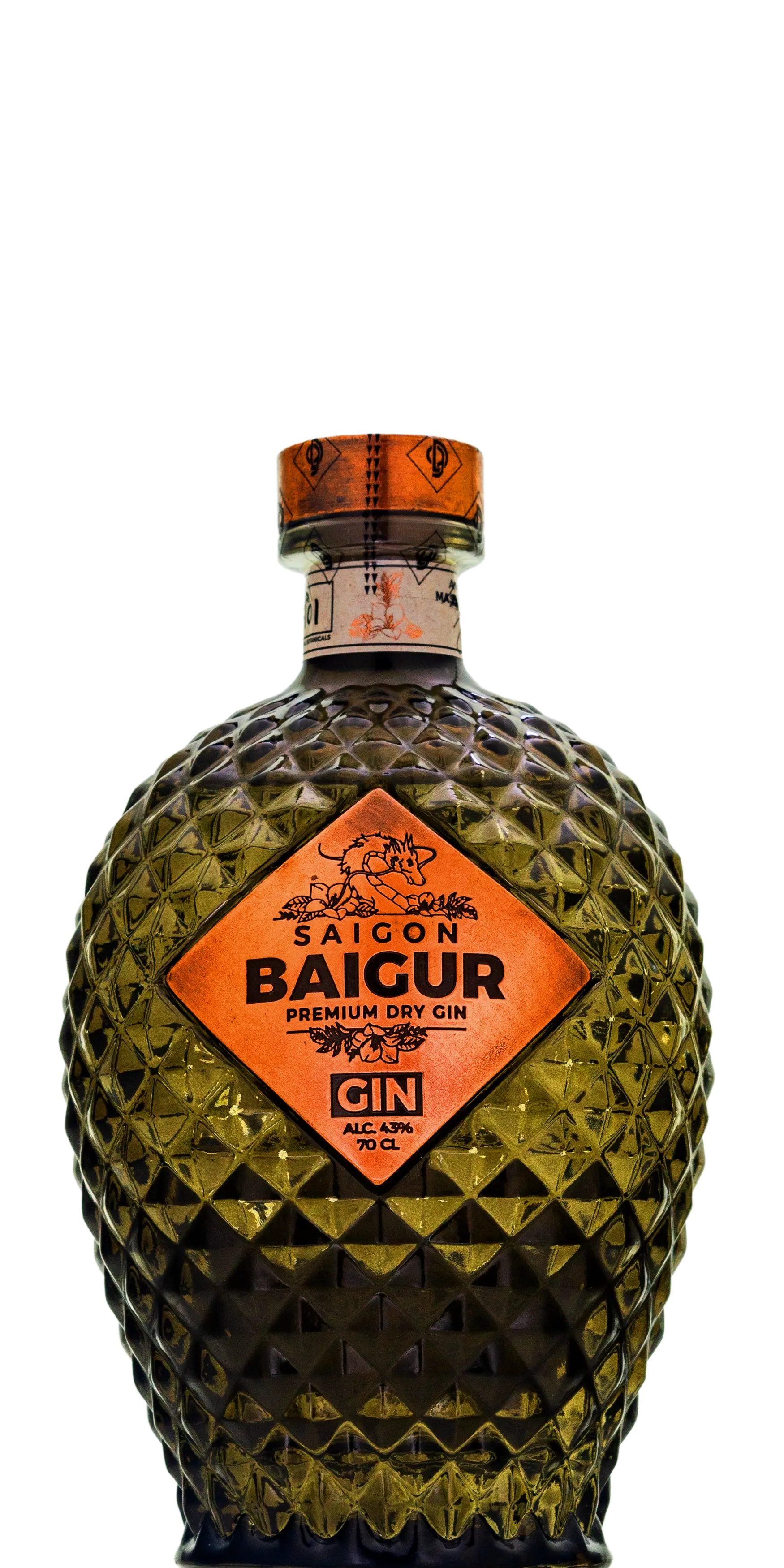 Saigon Baigur gin bottle