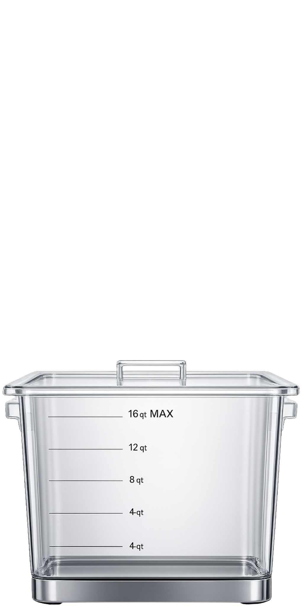 Sous vide container